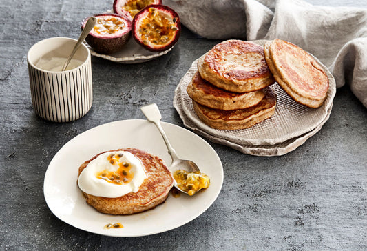 Protein-Pfannkuchen mit Banane