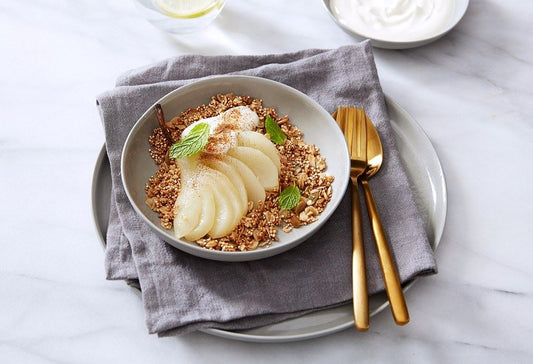 Quinoa-Müsli mit Birne